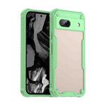 For Google Pixel 8a Armor Glaze PC Hybrid TPU Phone Case(Green)