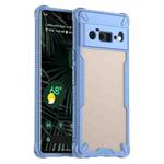 For Google Pixel 6 Pro Armor Glaze PC Hybrid TPU Phone Case(Blue)