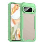 For Google Pixel 10 Pro Armor Glaze PC Hybrid TPU Phone Case(Green)