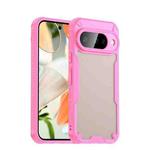 For Google Pixel 10 Armor Glaze PC Hybrid TPU Phone Case(Pink)