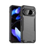 For Google Pixel 10 Armor Glaze PC Hybrid TPU Phone Case(Black)