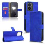 For HMD Fusion Skin Feel Magnetic Flip Leather Phone Case(Blue)