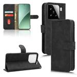 For Xiaomi 15 Skin Feel Magnetic Flip Leather Phone Case(Black)