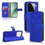 For Xiaomi 15 Skin Feel Magnetic Flip Leather Phone Case(Blue)
