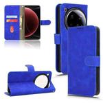 For Xiaomi 15 Ultra Skin Feel Magnetic Flip Leather Phone Case(Blue)
