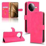 For Xiaomi Poco F7 Pro / F7 Ultra Skin Feel Magnetic Flip Leather Phone Case(Rose Red)