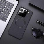 For Xiaomi 15 Pro CD Magsafe Magnetic Litchi Texture Phone Case(Black)