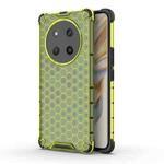 For Honor X60 Pro Honeycomb Shockproof Phone Case(Green)