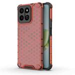 For Honor Play 60 Plus Honeycomb Shockproof Phone Case(Red)