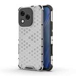 For Honor 400 Lite Honeycomb Shockproof Phone Case(White)