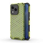 For Honor 400 Lite Honeycomb Shockproof Phone Case(Green)