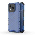 For Honor 400 Lite Honeycomb Shockproof Phone Case(Blue)