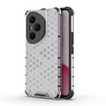 For Honor 400 Pro Global 160.8mm Honeycomb Shockproof Phone Case(White)