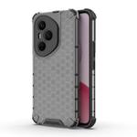 For Honor 400 Pro Global 160.8mm Honeycomb Shockproof Phone Case(Black)