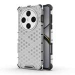 For OPPO Find X8 Pro 5G Honeycomb Shockproof Phone Case(White)