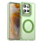 For Motorola Moto S50 Candy Magsafe PC Hybrid TPU Phone Case(Green)