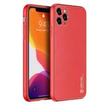 For iPhone 11 Pro Max DUX DUCIS YOLO Series PU + PC + TPU Protective Case(Red)