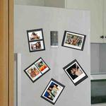 5pcs Magnetic Picture Photo Bag  Album Frame, Size:5 inch(Black)