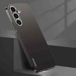 For Samsung Galaxy S25 5G Streamer Series Micro Frosted Metal Paint PC Phone Case(Black)
