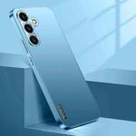For Samsung Galaxy S25 5G Streamer Series Micro Frosted Metal Paint PC Phone Case(Sierra Blue)
