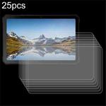 For Fossibot DT1 / DT2 10.4 25pcs 9H 0.3mm Explosion-proof Tempered Glass Film