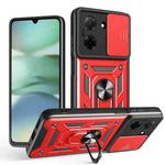 For Redmi A5 4G 171.7mm Sliding Camera Cover Design TPU+PC Phone Case(Red)