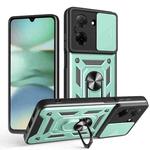 For Redmi A5 4G 171.7mm Sliding Camera Cover Design TPU+PC Phone Case(Green)