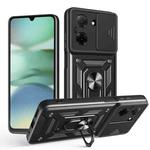 For Redmi A5 4G 173.3mm Sliding Camera Cover Design TPU+PC Phone Case(Black)