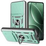 For Redmi K80 5G Sliding Camera Cover Design TPU+PC Phone Case(Green)