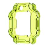 For Xiaotiancai Z7S Half Coverage Hollow TPU Watch Protective Case(Fluorescent Green)