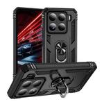 For Xiaomi 15 Shockproof TPU + PC Phone Case with Holder(Black)