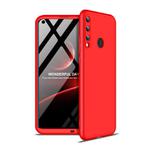 For Huawei P40 Lite E GKK Three Stage Splicing Full Coverage PC Protective Case(Red)