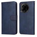 For Tecno Camon 30 4G / 5G Classic Calf Texture Flip Leather Phone Case(Blue)