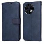 For Tecno Spark 30 Pro 4G Classic Calf Texture Flip Leather Phone Case(Blue)