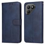 For Tecno Pova 7 5G Classic Calf Texture Flip Leather Phone Case(Blue)