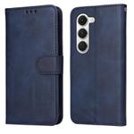 For Tecno Spark 40 Pro  4G Classic Calf Texture Flip Leather Phone Case(Blue)