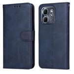 For Infinix Hot 50i / Smart 9 Classic Calf Texture Flip Leather Phone Case(Blue)