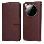 For Infinix Zero 40 4G / 5G Classic Calf Texture Flip Leather Phone Case(Brown)