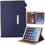 For iPad mini 6 / mini 2024 Hardware Buckle Smart Leather Tablet Case(Royal Blue)