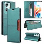 For OPPO A79 5G GQUTROBE G01 RFID Anti-theft Leather Phone Case(Green)