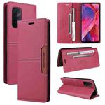 For OPPO A93 5G / A54 5G GQUTROBE G01 RFID Anti-theft Leather Phone Case(Red)