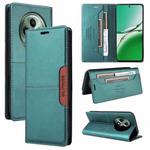For OPPO Reno12 F 5G GQUTROBE G01 RFID Anti-theft Leather Phone Case(Green)