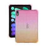 For iPad mini 6 / mini 2024 Square Gradient TPU Tablet Case(Pink Gradient Yellow)