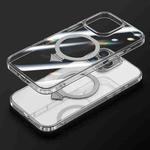 For iPhone 16 Pro Max SULADA Transparent MagSafe Magnetic Holder Phone Case