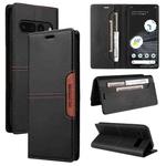 For Google Pixel 7 Pro GQUTROBE G01 RFID Anti-theft Leather Phone Case(Black)