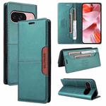 For Google Pixel 9 / 9 Pro GQUTROBE G01 RFID Anti-theft Leather Phone Case(Green)