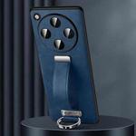 For OPPO Find X8 Pro SULADA PC + Leather Texture Skin Feel Shockproof Phone Case(Blue)