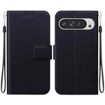 For Google Pixel 9 Pro XL Ultra-thin Voltage Magnetic Buckle Leather Phone Case(Black)