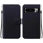 For Google Pixel 8 Pro Ultra-thin Voltage Magnetic Buckle Leather Phone Case(Black)