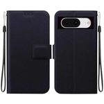 For Google Pixel 8 Ultra-thin Voltage Magnetic Buckle Leather Phone Case(Black)